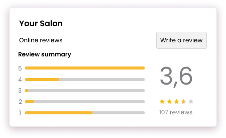 ferramenta de programação de salão de cabeleireiro